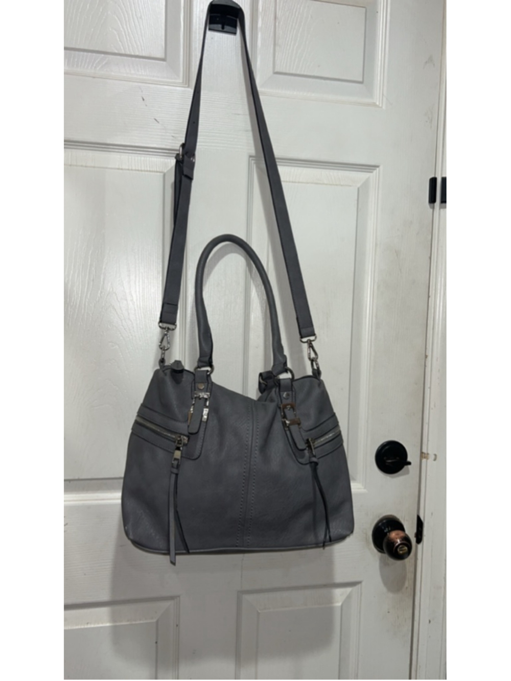 Women's Unbranded Gray Satchel One Size - Picture 4 of 6